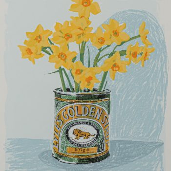 Golden II by Lisa Stubbs, Screen-print