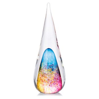 Multicoloured glass droplet by Elin Isaksson, Glass
