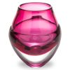 Pink Glass Candleholder by Elin Isaksson