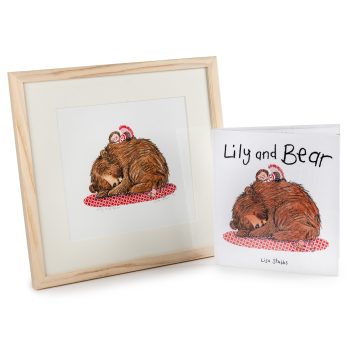 Lily and Bear gift set by Lisa Stubbs