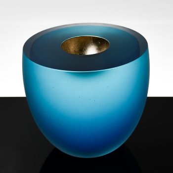 Gorudo Vase in Teal by Charlie Macpherson