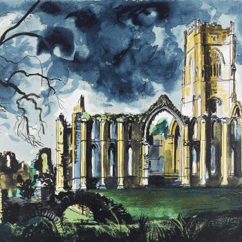 Fountains Abbey by John Piper
