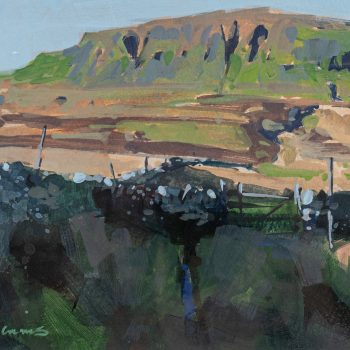 Pen Y Ghent in Afternoon Sun, Watercolour by Paul Talbot-Greaves