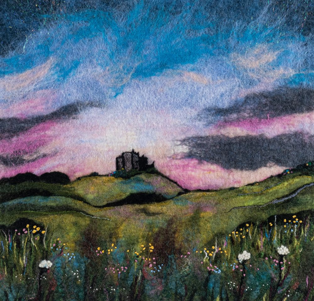 Bamburgh Wild Flowers by Janine Jacques