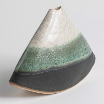 Small raku mountain by Penny Withers