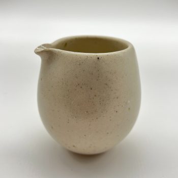 White hand jug by Illyria Pottery