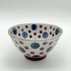 Olive Bowl - Red Spot by Selborne Pottery