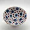 Olive Bowl - Red Spot by Selborne Pottery, inside