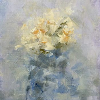 Spring Daffodils, oil on canvas by Irena Kurowska