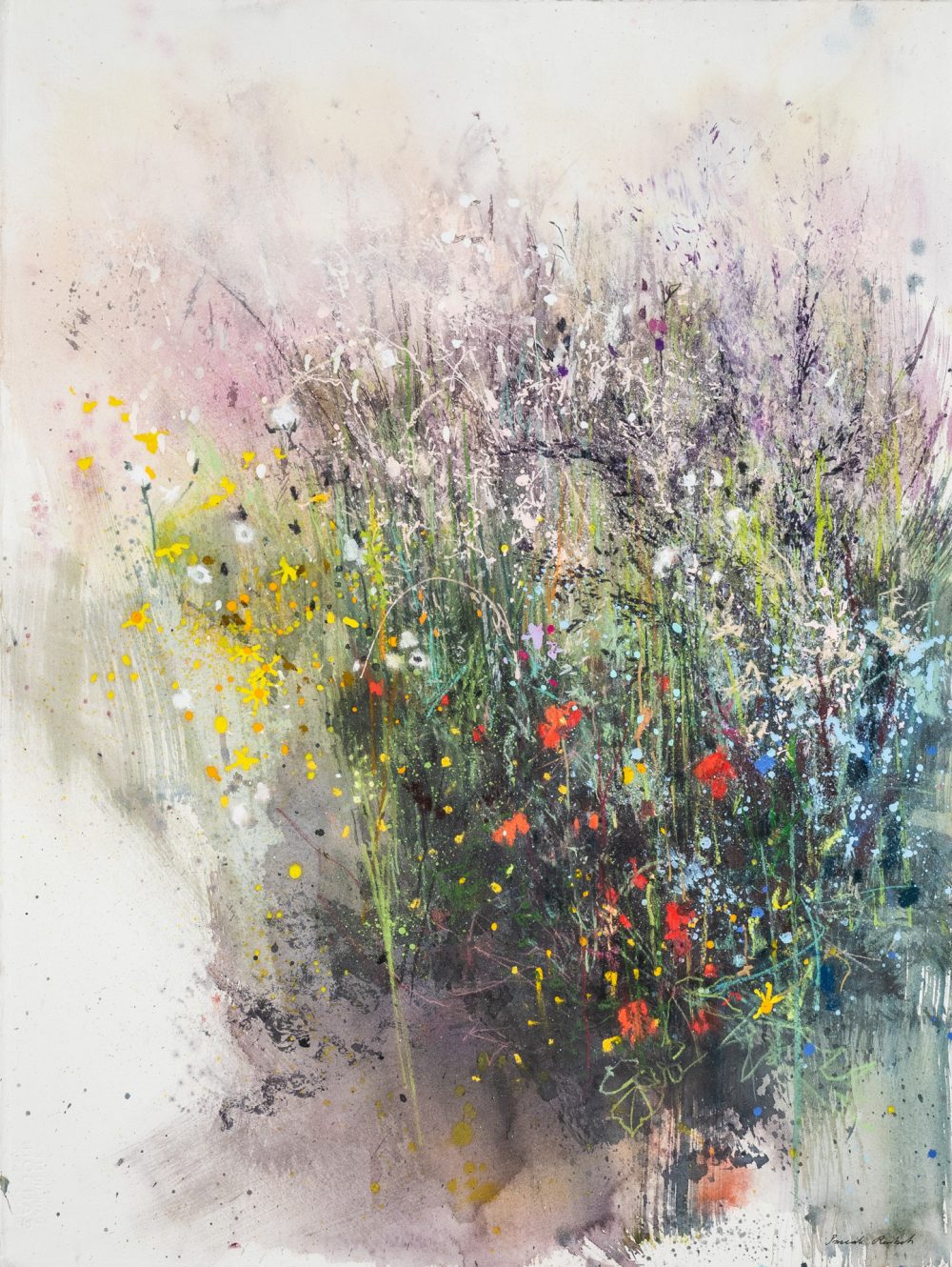 Where the Wildflowers Grow, original painting by Pascale Rentsch RSW