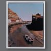 Staithes, original painting by Andrew Morris, framed