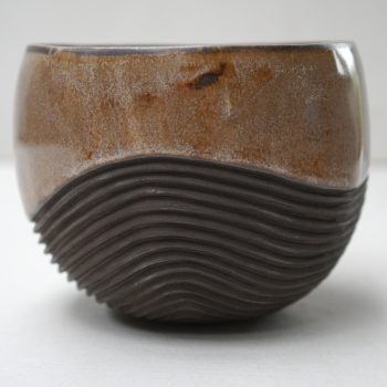 Medium Planter - Black Stoneware, by Michele Bianco