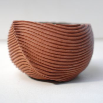 Medium Planter, hand carved ceramics by Michele Bianco