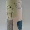 Early Autumn Sky, slip decorated stoneware by Louise McNiff, view 1