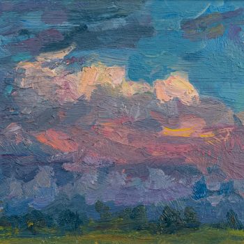 Passing Storm, original painting by Andrew Farmer ROI