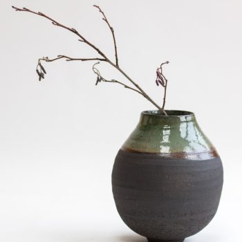 Large Moon Jar, ceramic vase by Newcastle-based ceramicist Kirsty Adams