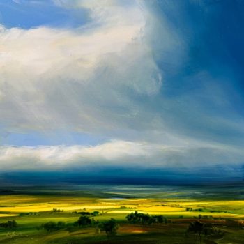 Fields of Gold, original painting by Harry Brioche