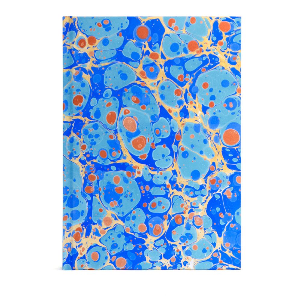 Marbled Journal - Blue Stone by Marmor Paperie