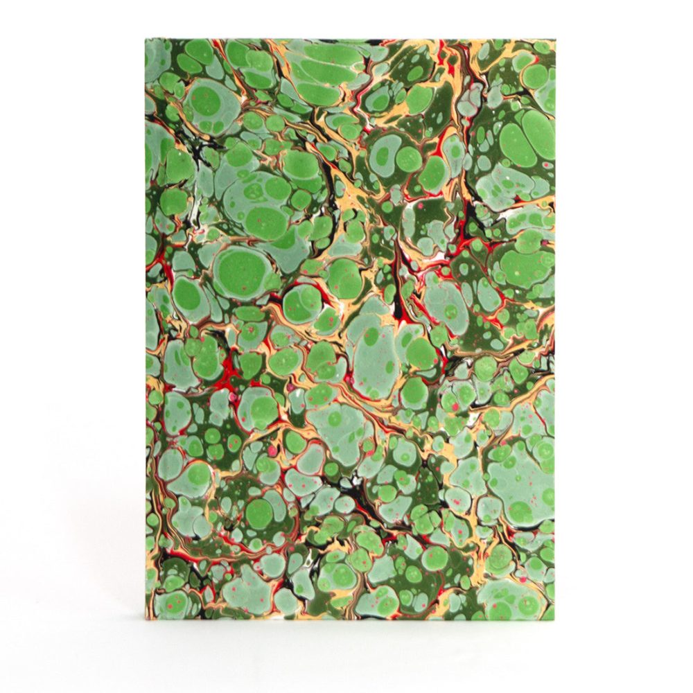 Marbled Journal - Green Stone by Marmor Paperie