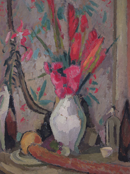 Red Hot Pokers, card by Roger Fry (1866-1934)