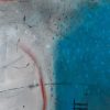 Detail 2 of Recalling the Blue, original painting by Shirley Vauvelle
